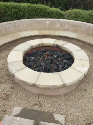 Outdoor Fire Pits by MGH Stone Masonry