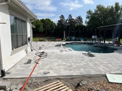 Longwood Florida Pool Deck Renovation — Stone & Concrete Installation project by StoneCraft Pavers, LLC