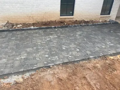 Outdoor Space — Stone & Concrete Installation project by Leo Paver LLC