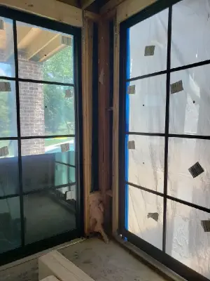 Brick Column Interior by Brick Restoration