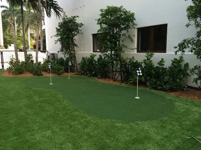 Putting Greens — Landscape Construction project by Synthetic Lawns Of Miami