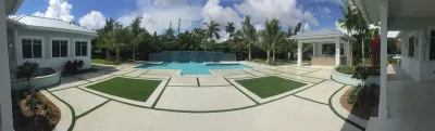 Backyard Designs — Landscape Construction project by Synthetic Lawns Of Miami
