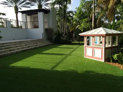 Residential — Landscape Construction project by Synthetic Lawns Of Miami