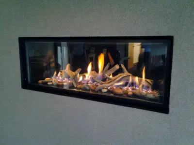 Mendota Flame — Stone & Concrete Installation project by Builders Materials