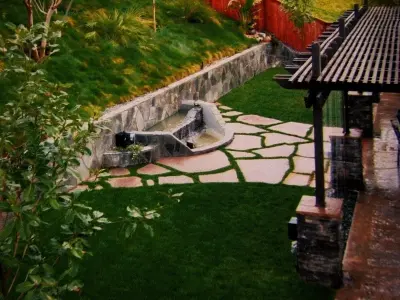La Ladera in Menifee, CA — Stone & Concrete Installation project by J.R. Concrete & Landscape