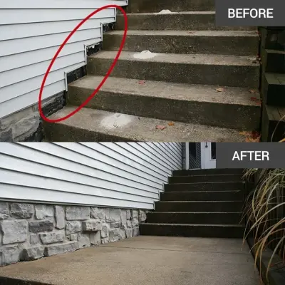 Mudjacking Initiatives — Stone & Concrete Installation project by Thiermann Mudjacking