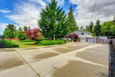 Concrete Driveway Transformation — Stone & Concrete Installation project by Lift Right Concrete LLC