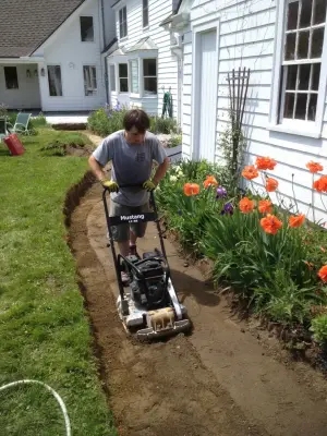 Norwich, VT Patio and Walkway Enhancement by Maple Creek Landworks LLC