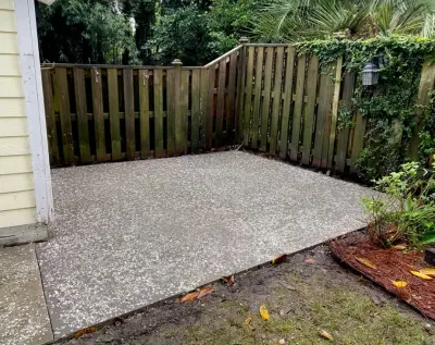 Outdoor Space Expansion — Stone & Concrete Installation project by Charleston Pavers LLC