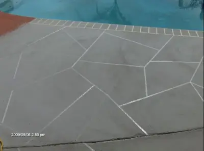 Pool Deck Spraying — Stone & Concrete Installation project by Concrete Eurway