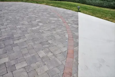 Plumbing Lane — Stone & Concrete Installation project by McMurtry Masonry Inc