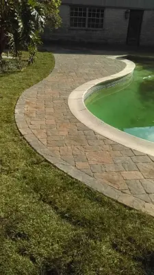 Pool Assignment — Stone & Concrete Installation project by Pavertime-Pavers And General Construction