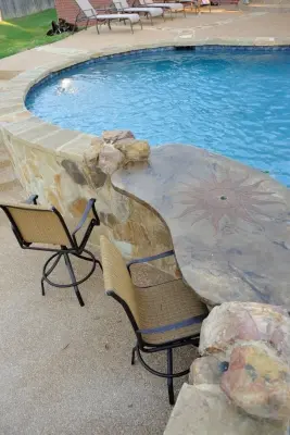 Swimming Pool Initiative — Stone & Concrete Installation project by Serenity Hardscapes