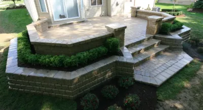 Tango Landscapes - Retaining Wall Construction in Shelby Township, MI