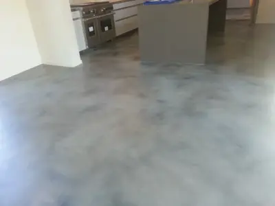 Home Interior Design by Modern Concrete Surfaces