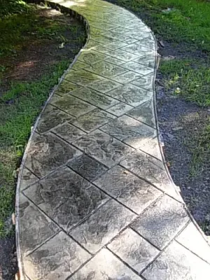 Stoller House River Walk — Stone & Concrete Installation project by Clatsop Concrete