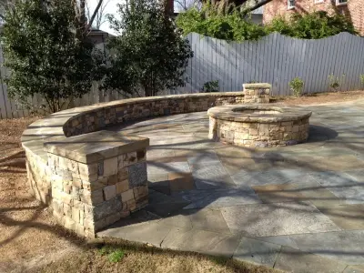 Sanchez Project — Stone & Concrete Installation project by PaverStone Construction And Greenmark Landscaping