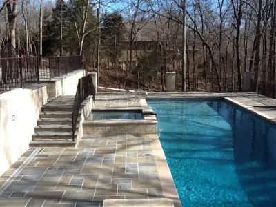 Wellness Retreats — Stone & Concrete Installation project by Serenity Hardscapes