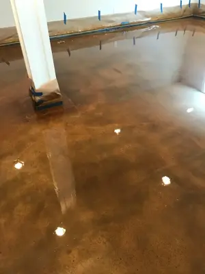 Thompson Station, TN 2017 Staining and Polishing Project — Stone & Concrete Installation project by Best Tech Coatings