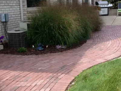 Copthorne Pathway by Unilock — Stone & Concrete Installation project by Twin Oaks Landscape, Inc.