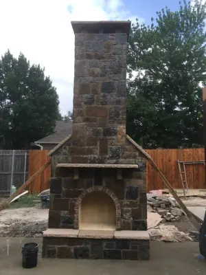Heating Elements and Outdoor Fires — Stone & Concrete Installation project by Whiz-Q Stone