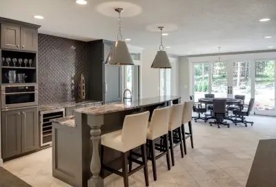 2015 Midwest Luxury Home Project #12 - Divine Custom Homes — Stone & Concrete Installation project by Brock White Construction Materials