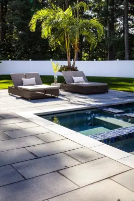 Stylish Outdoor Area by Techo-Bloc