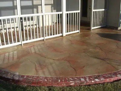 Acrylistain Reimagined — Stone & Concrete Installation project by Turoc Concrete Design