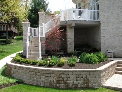 Akron Front Yard Landscaping Initiative by Land Creations Landscaping Inc.