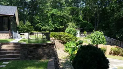 Landscaping with Walls and Plantings by Tranquil Escapes LLC