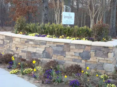 Entry Elements — Stone & Concrete Installation project by Tranquil Escapes LLC