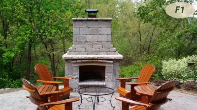 Fireplaces & Pits — Landscape Construction project by Teddy's Lawn & Landscape
