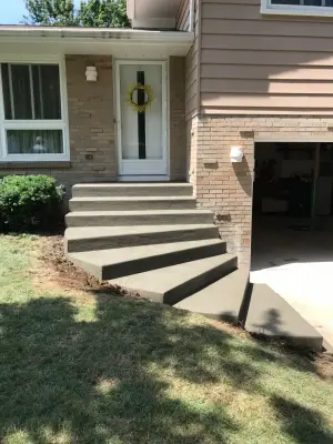 Incredible step initiatives — Stone & Concrete Installation project by Paris Brothers & Company, Inc