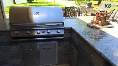 Outdoor Kitchens — Landscape Construction project by Teddy's Lawn & Landscape