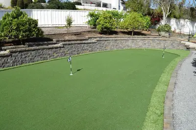 Synthetic Grass — Stone & Concrete Installation project by Coyote Pavers & Stone