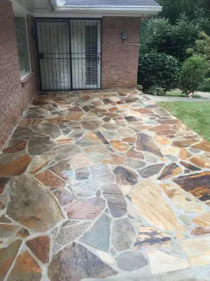 Atlanta Stone Flag by Cumberland Hardscapes LLC