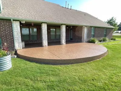 Aubrey Veranda by LS Concrete Coatings