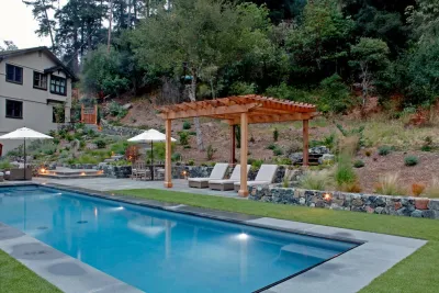 Woodlands Getaway by Terra Ferma Landscapes