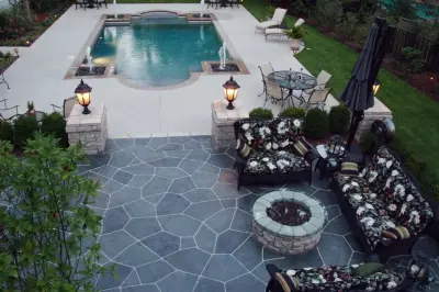 Sundek's Prize-Winning Pool Deck Finish by Decorative Concrete Resurfacing