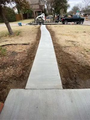 Pathway and Outdoor Space by Crest Concrete