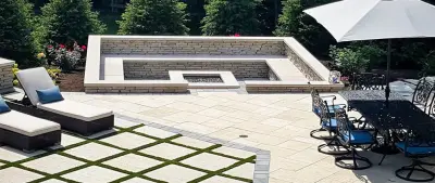 Garden Aspirations — Stone & Concrete Installation project by Denali Exterior Design
