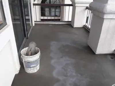 Terrace flooring — Stone & Concrete Installation project by Smartin Coatings