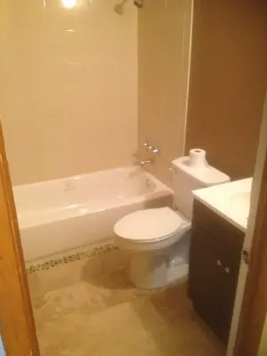 Restrooms — Stone & Concrete Installation project by Spectrum Stone Designs, LLC