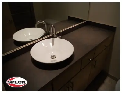 Speck USA - Stone & Concrete Installation in Des Moines, IA