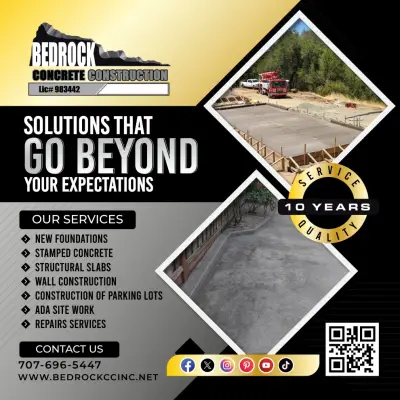Bedrock CC INC - Commercial Construction Services in Petaluma, CA