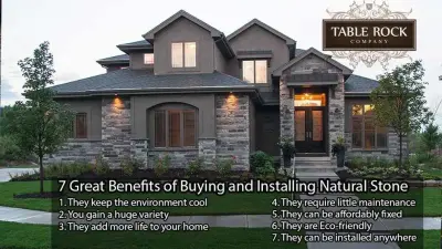 Advantages of Natural Stone by Table Rock Company