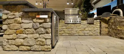 Alfresco Living Areas — Stone & Concrete Installation project by Creative Mines LLC