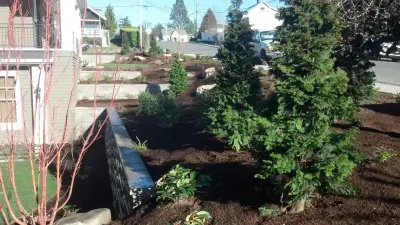 Wall Retention Systems — Stone & Concrete Installation project by Universal Landscape Corp