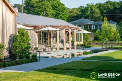 Bluestone Fusion Patio by Cambridge Pavingstones With ArmorTec