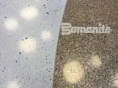 Modena Custom Polished Monolithic Concrete by Bomanite by Bastian Concrete Construction, LLC